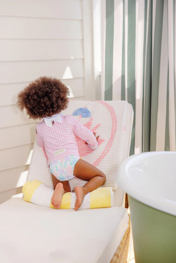 Winnie's Wave Spotter Swim Shirt- Ping Greenbriar Gingham