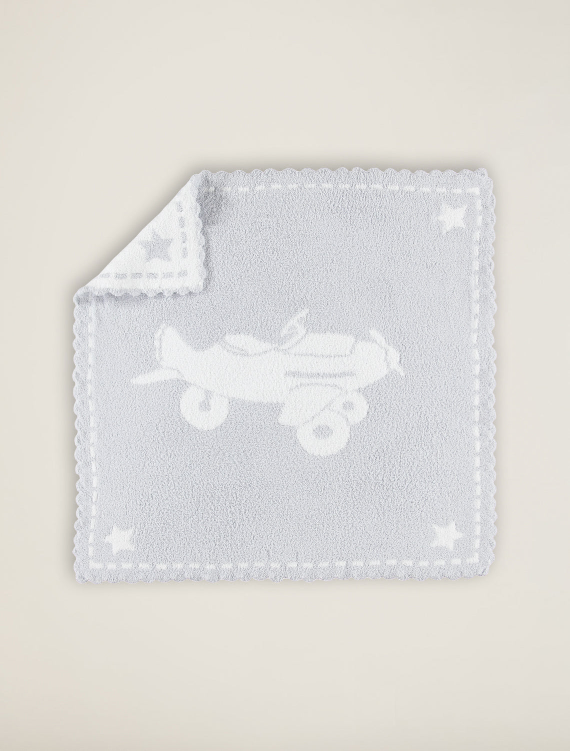 CozyChic® Scalloped Receiving Blanket