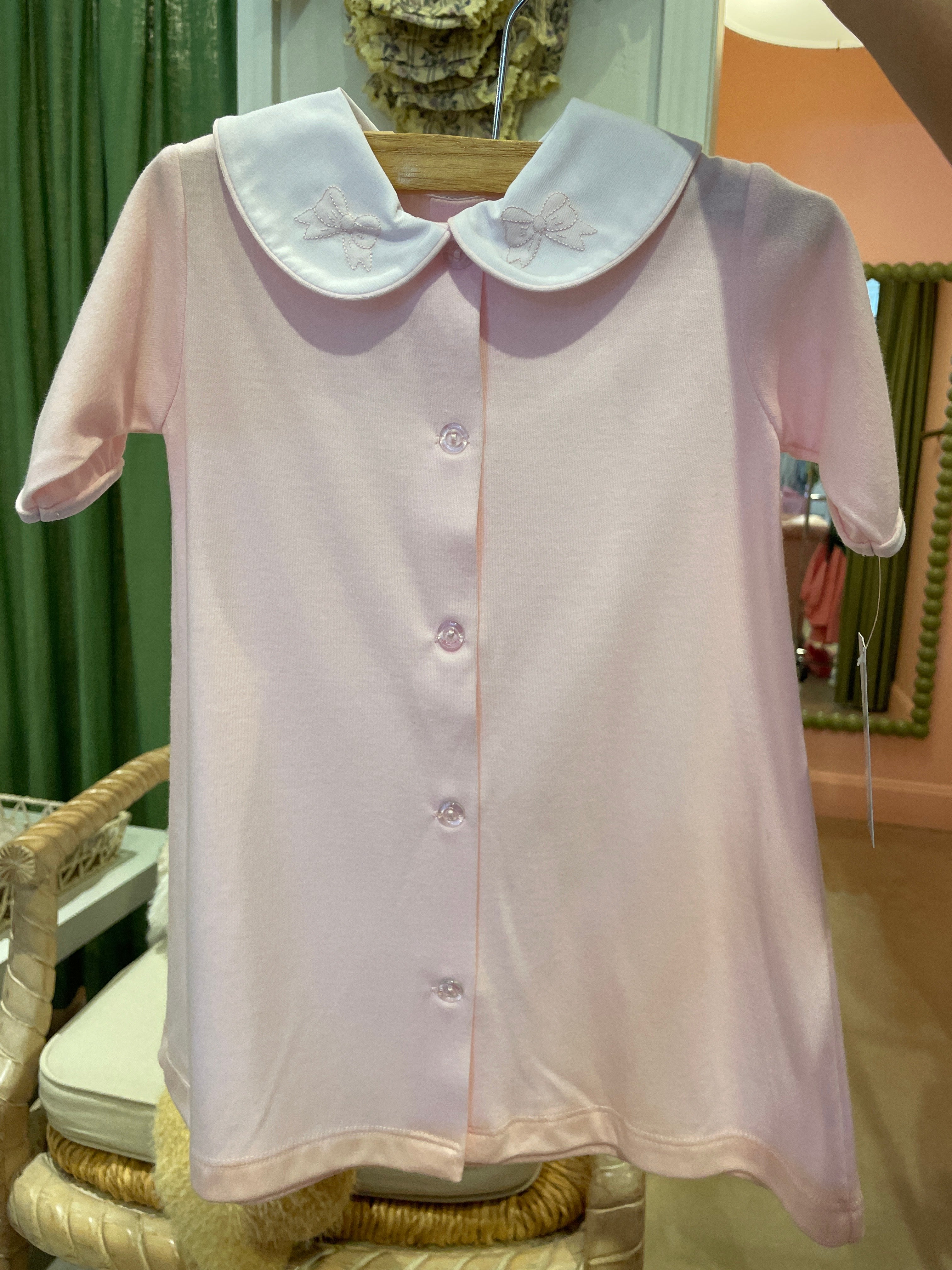 Pink Ribbon Knit Daygown