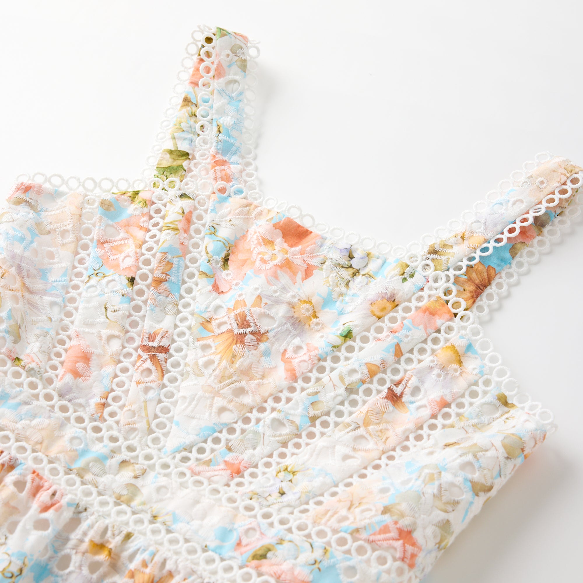 Daphne Embroidered Mini Dress