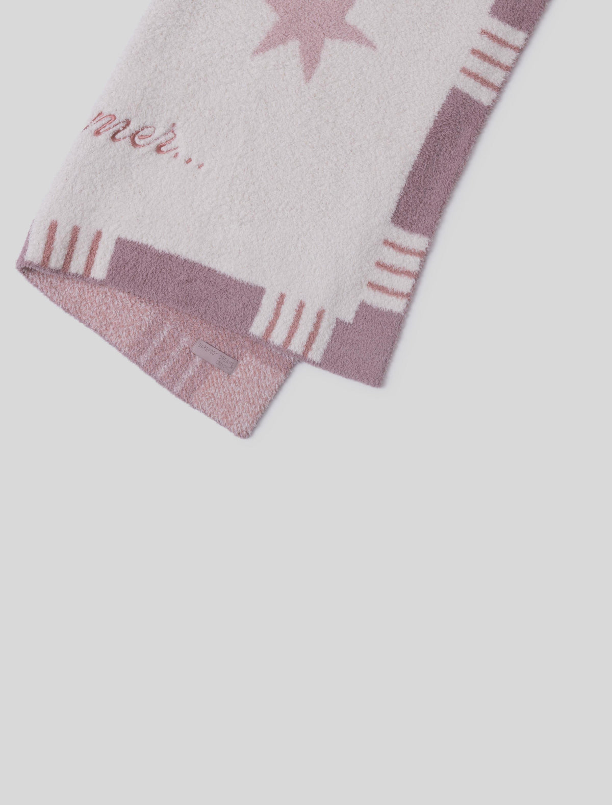 CozyChic® Starry Daydreamer Stroller Blanket- Teaberry