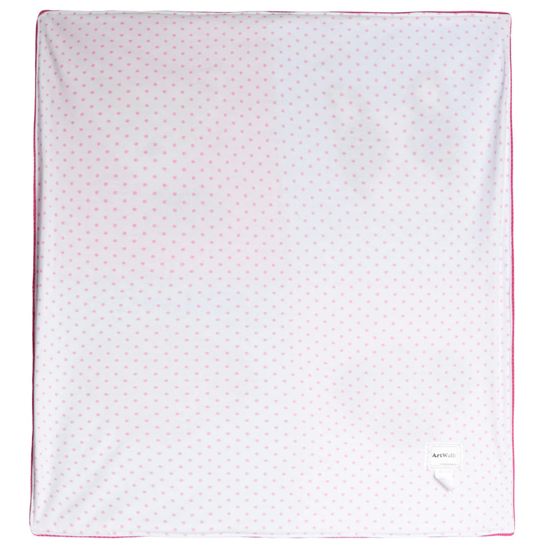 Artwalk Pink Adorable Puppies Baby Blanket