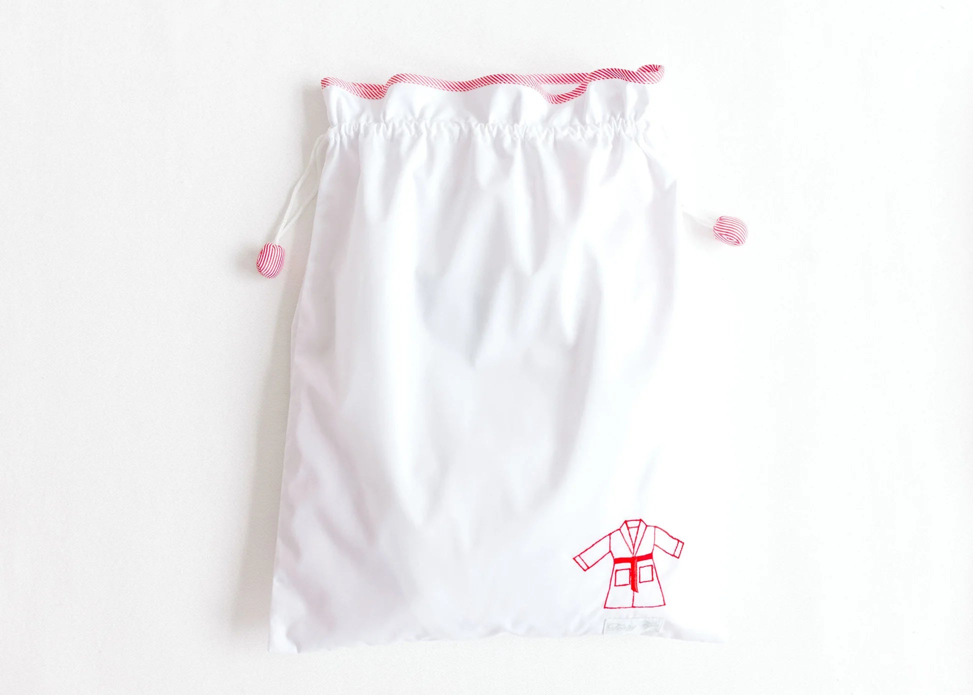 Bathrobe- Red Stripe Girls