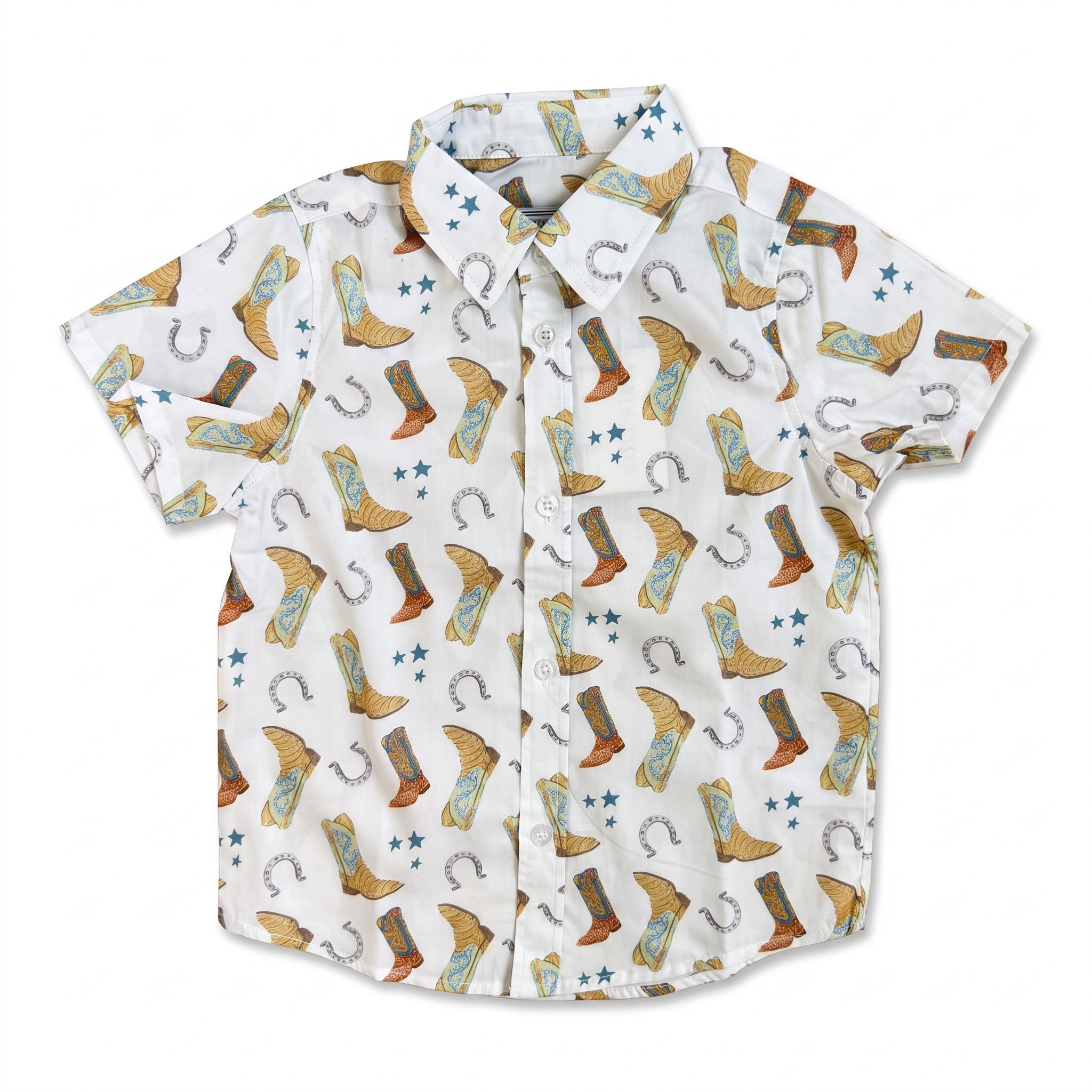 Beau Shirt - Blue Boots