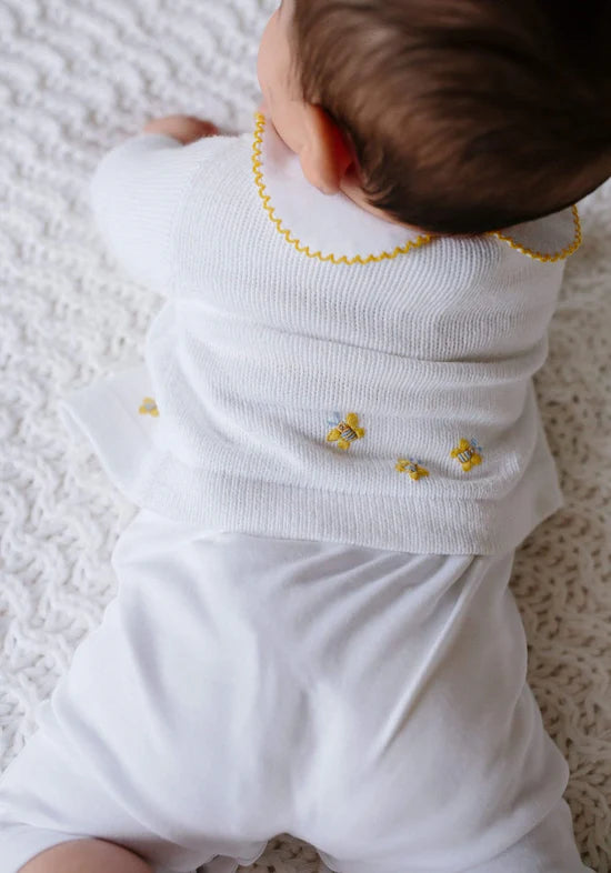 Bee Crochet Baby Sweater