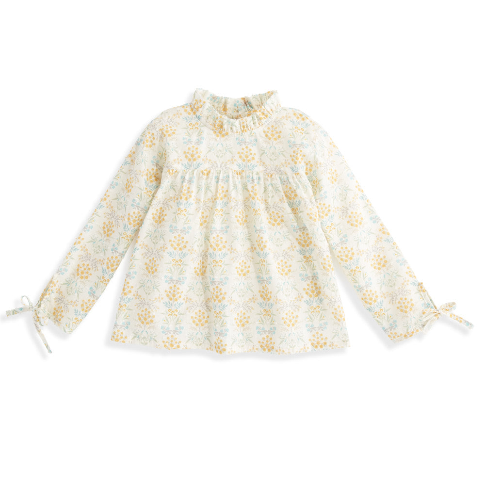Ruffled Turner Blouse - Fitz Floral