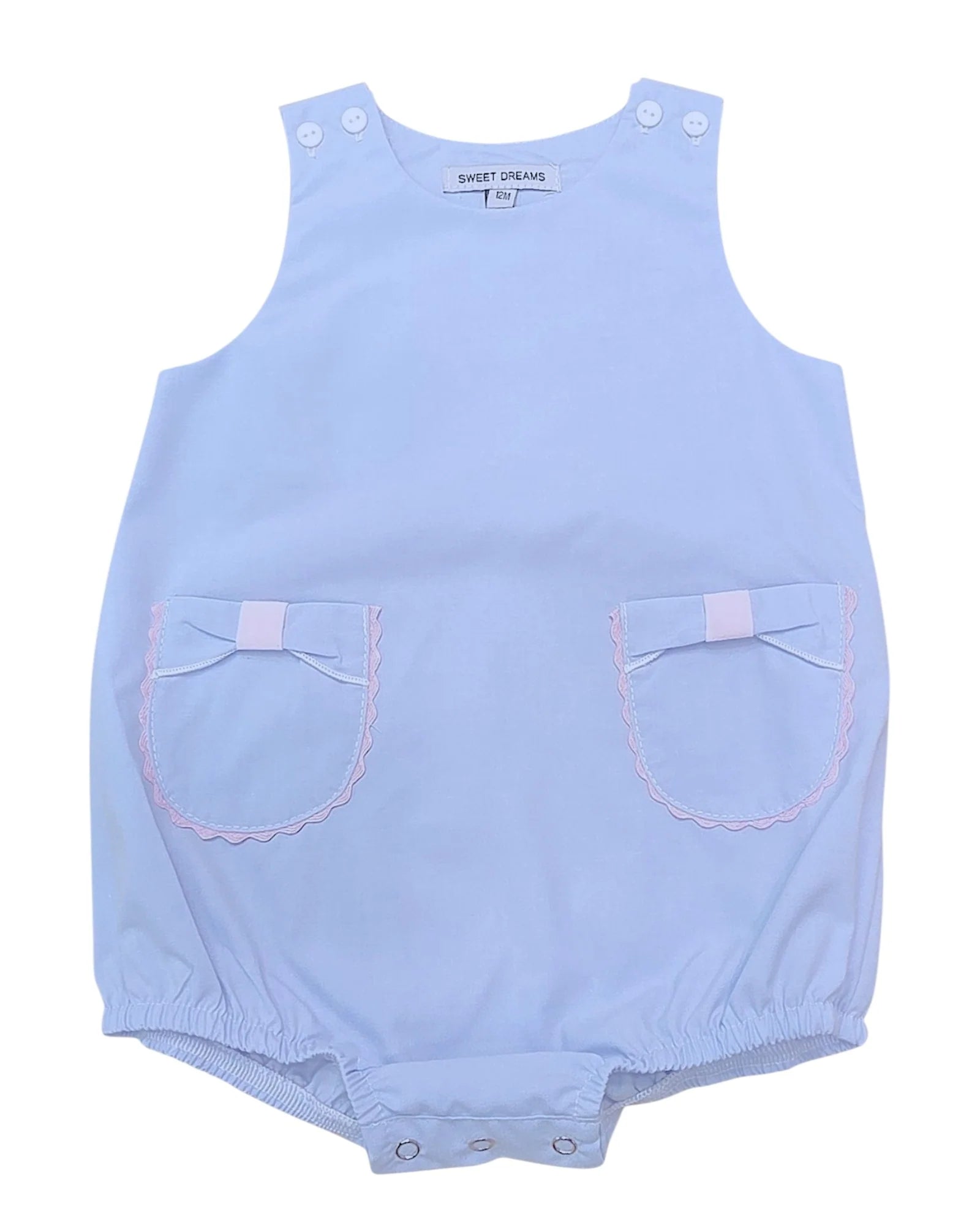 Blue Bow Pocket Bubble