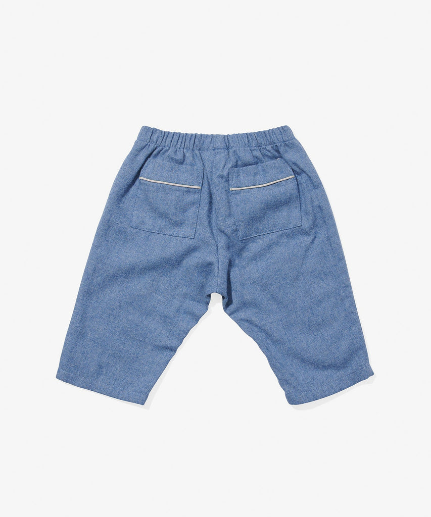 Baby Bowie Pant - Blue Flannel