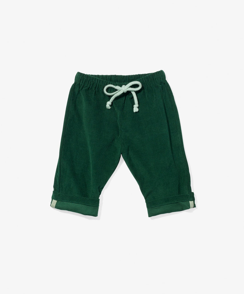 Baby Bowie Pant - Forest Corduroy