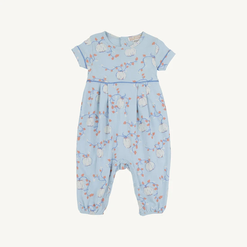 Bradford Romper- Gourd-geous Barbados Blue