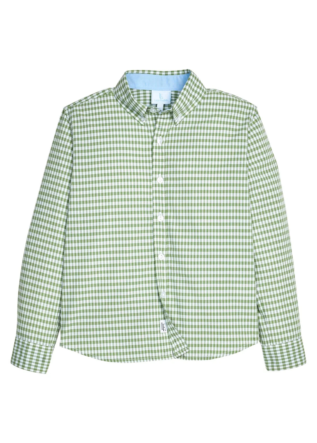 Button Down Shirt - Watercress Gingham