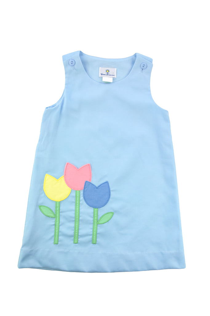 Finewale Pique Dress with Tulips
