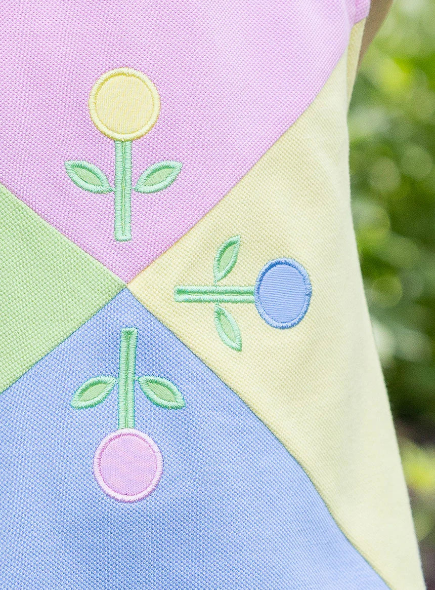 Knit Dress With Flowers