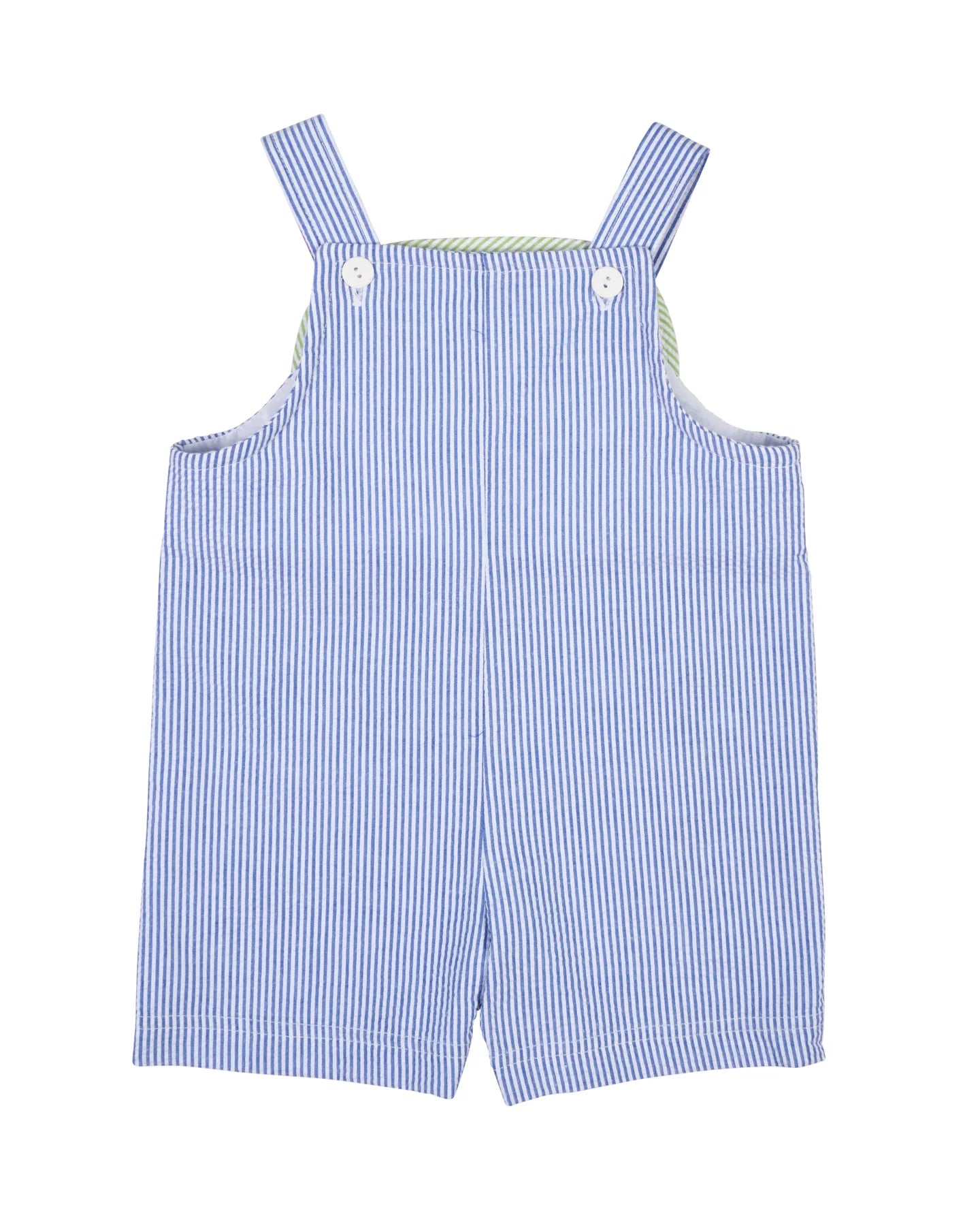 Seersucker Shortall with Cars