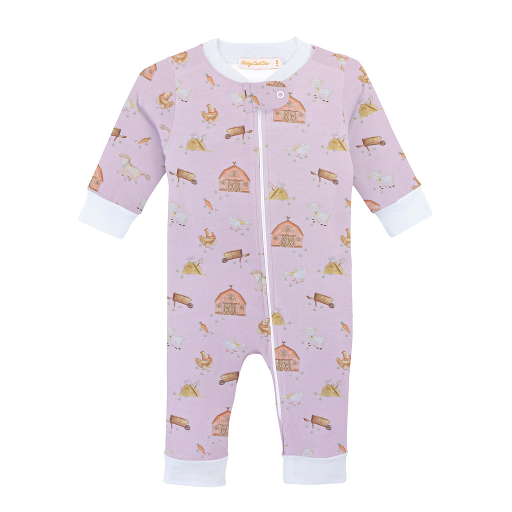 Little Farm Pink Coverall