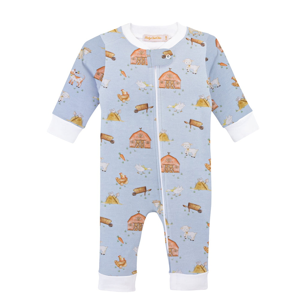 Little Farm Blue Coverall