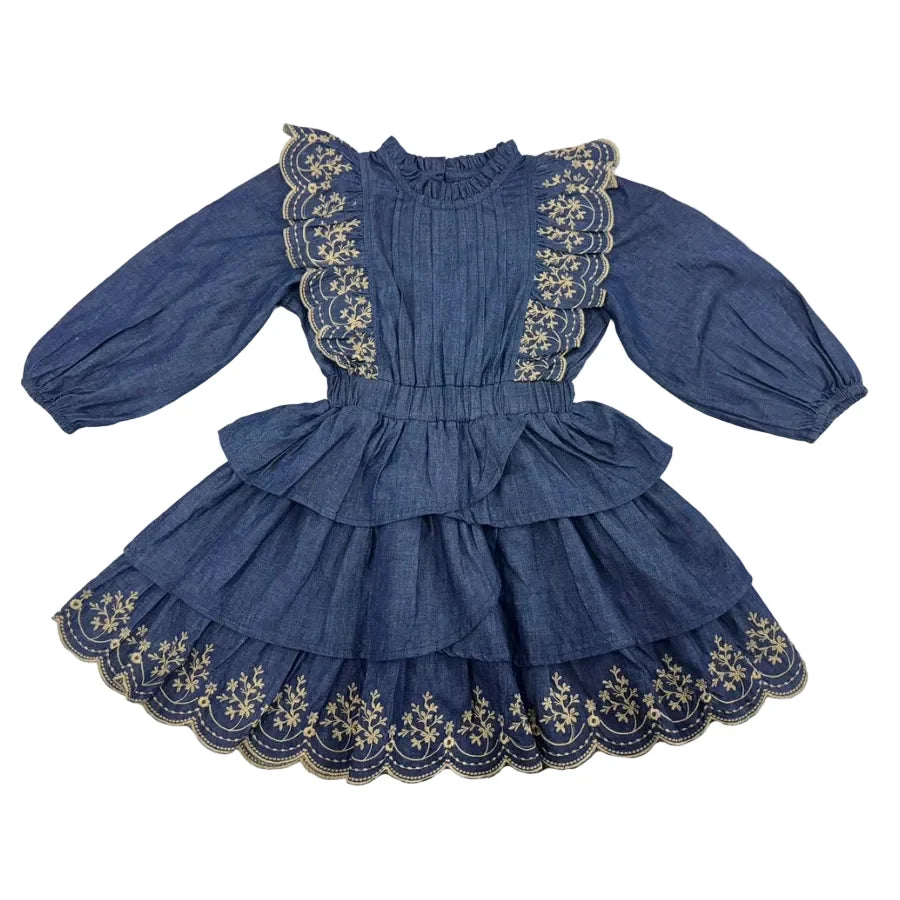 Chambray Rebecca Dress