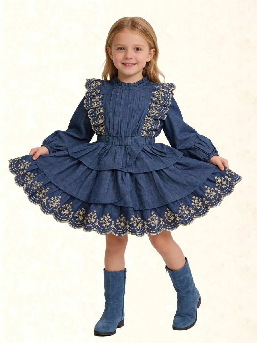Chambray Rebecca Dress