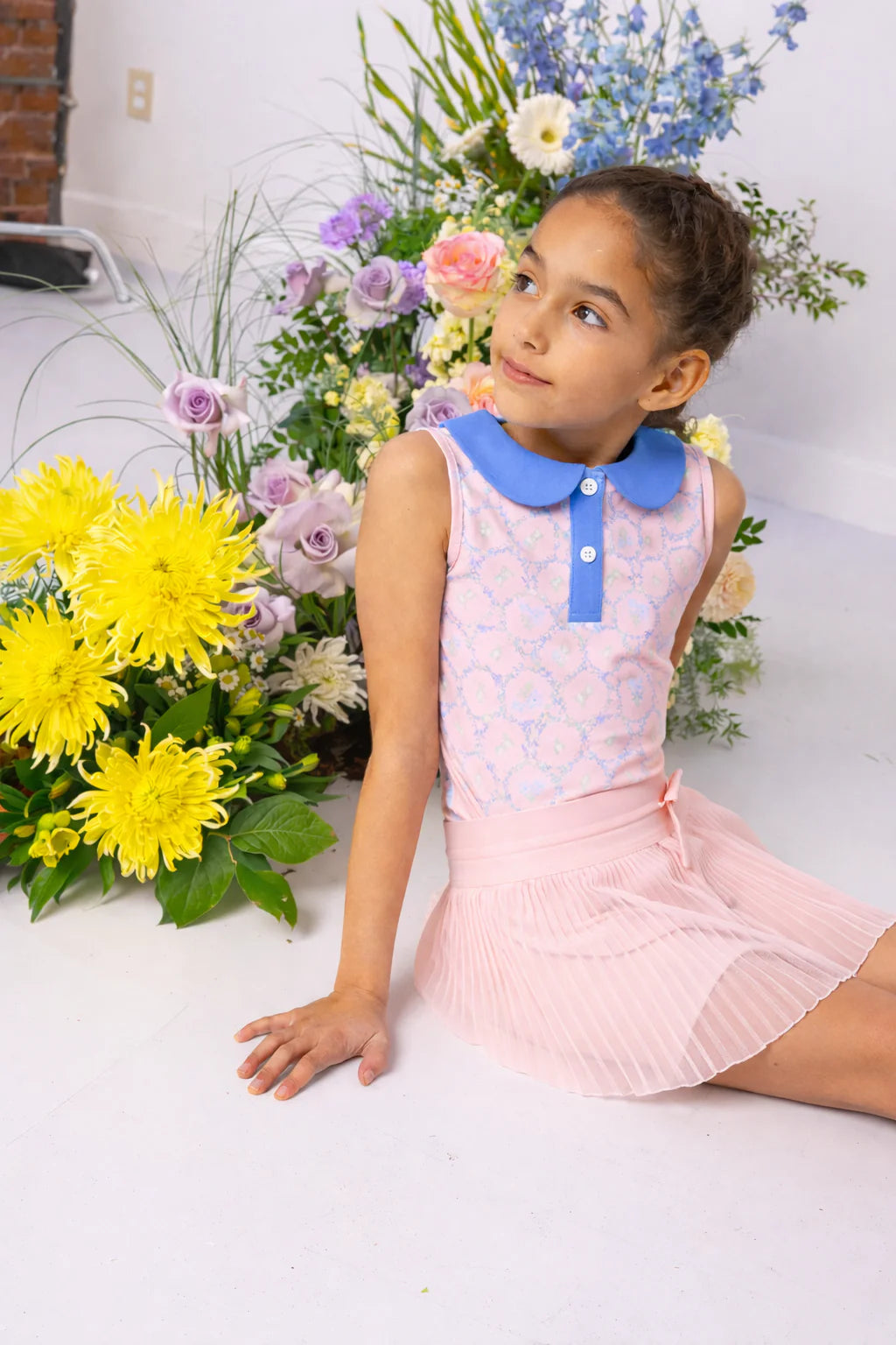 pink love girly girl tank