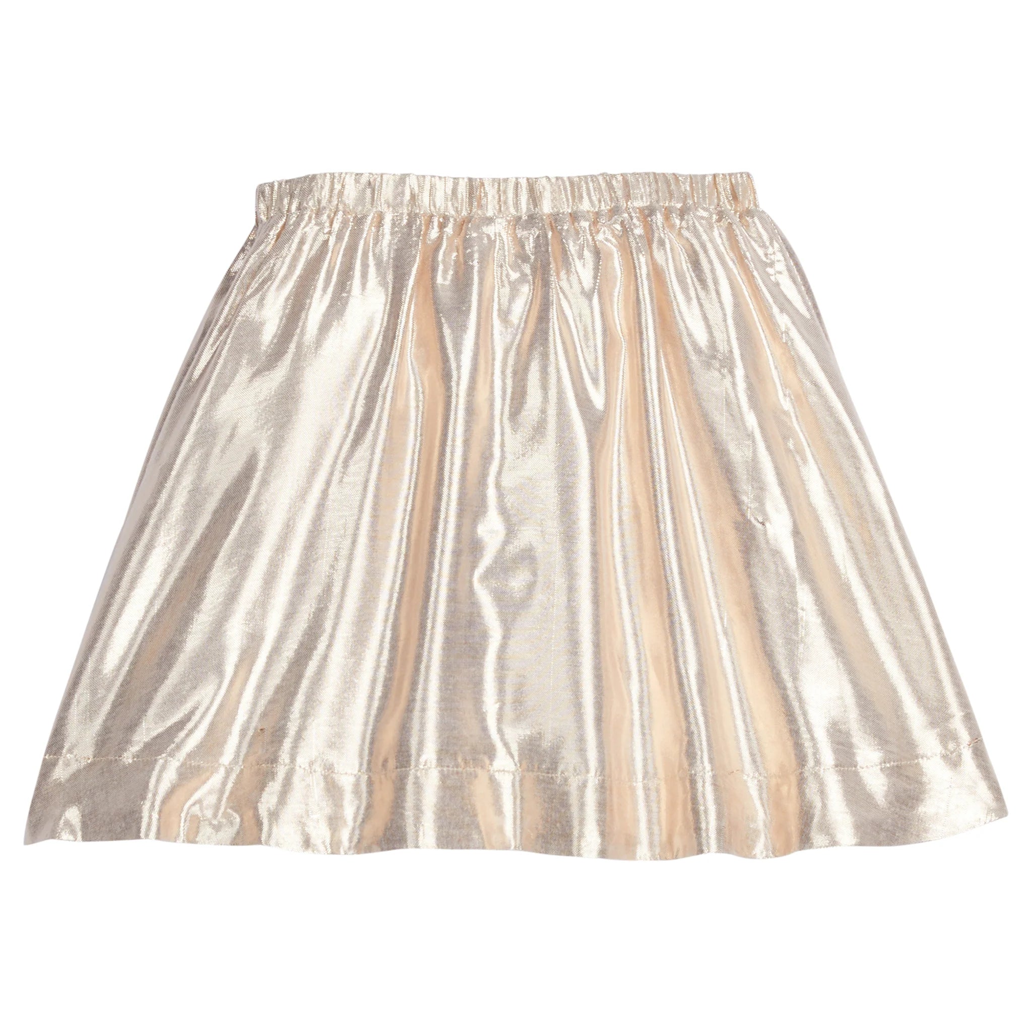 Circle Skort- Gilt Metallic