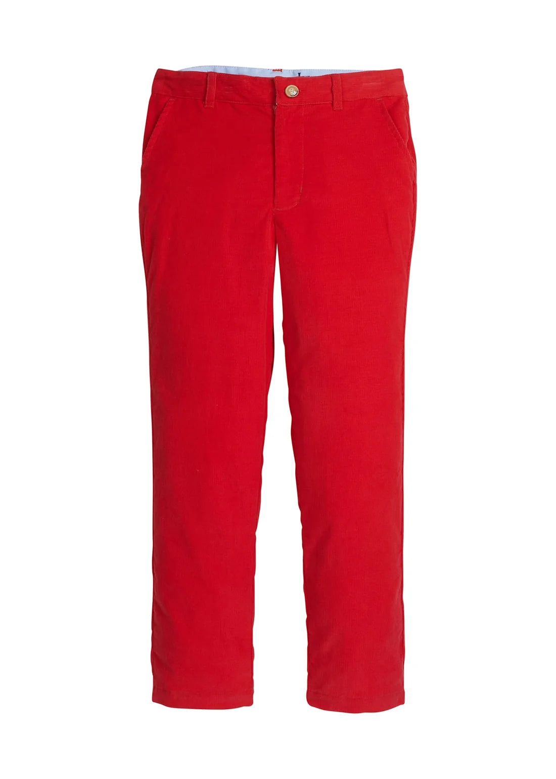Classic Pants- Red Corduroy