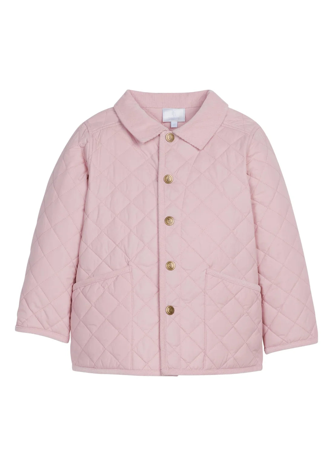 Classic Quilted Jacket- Light Pink