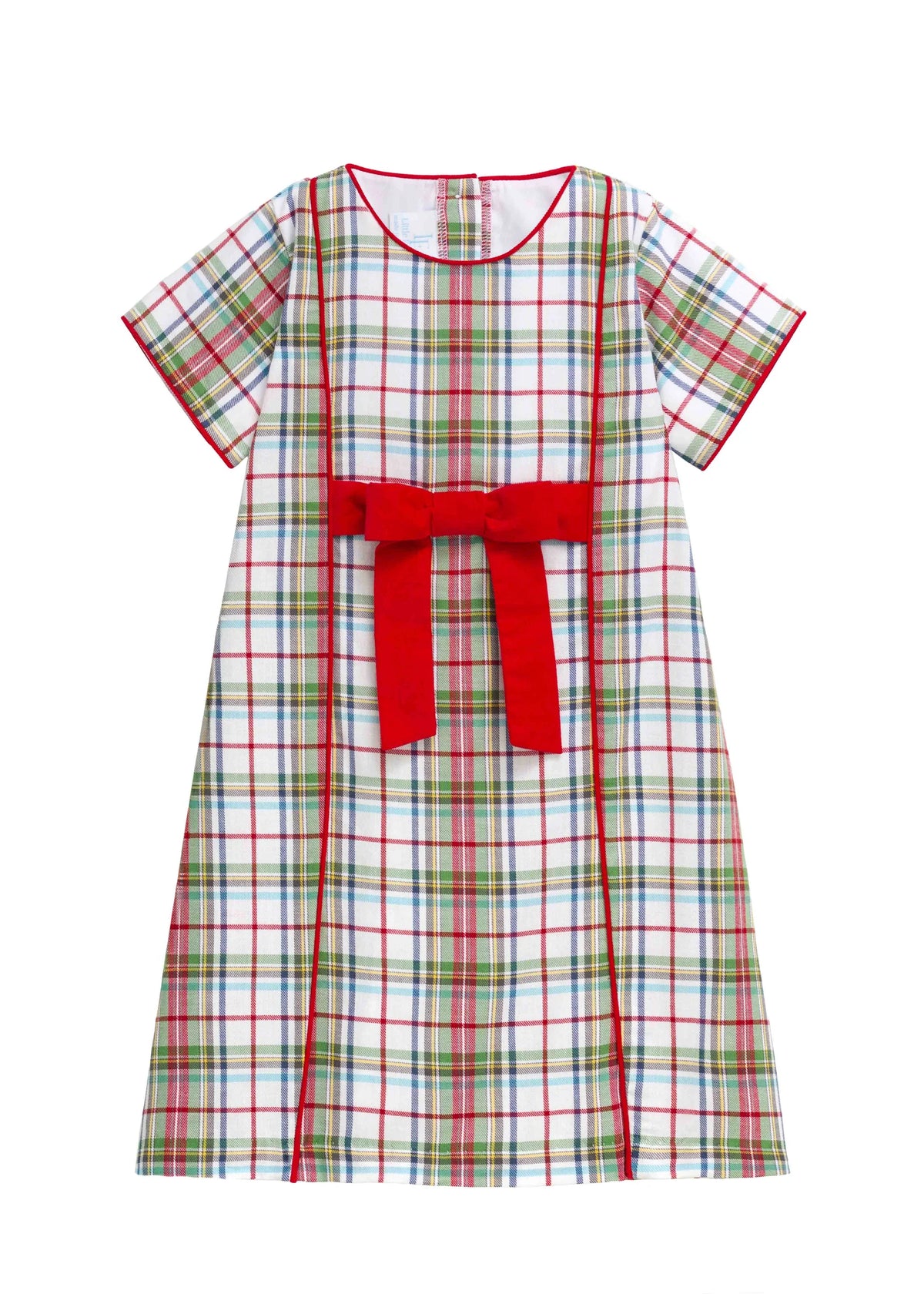 Cora Dress- Douglas Plaid