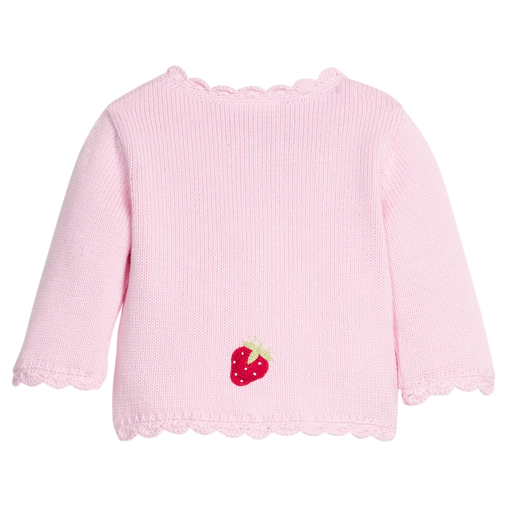 Strawberry Crochet Cardigan
