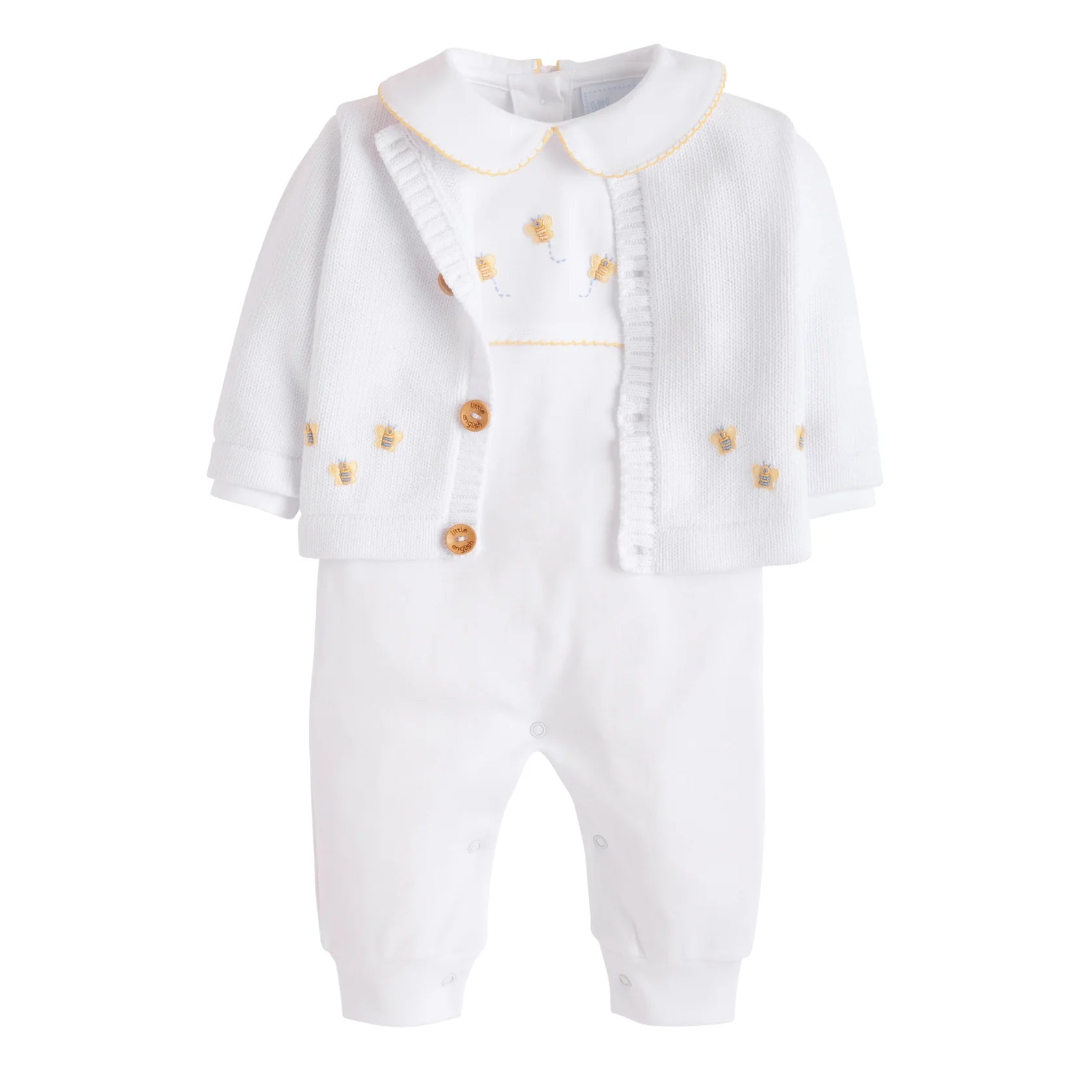 Crochet Playsuit- Bee