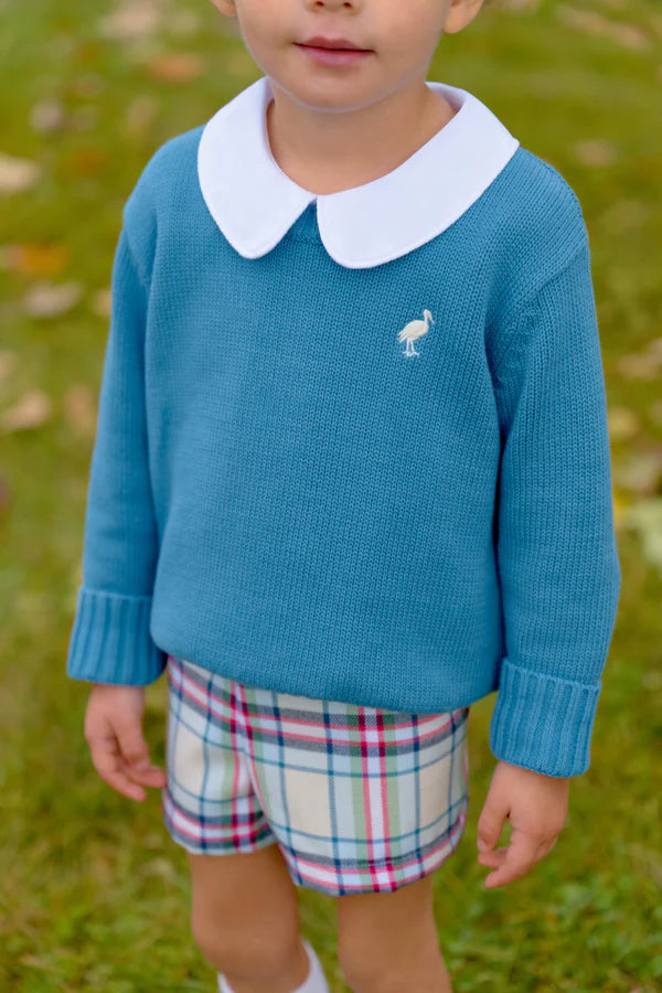 Issac's Sweater- Barnesly Blue