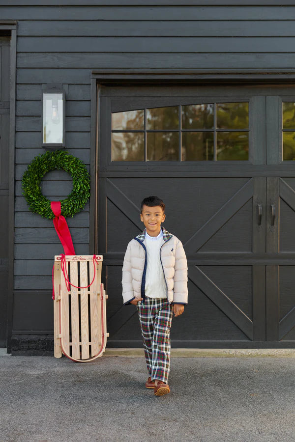 Prep School Pants (Flannel)- Grant Park Plaid