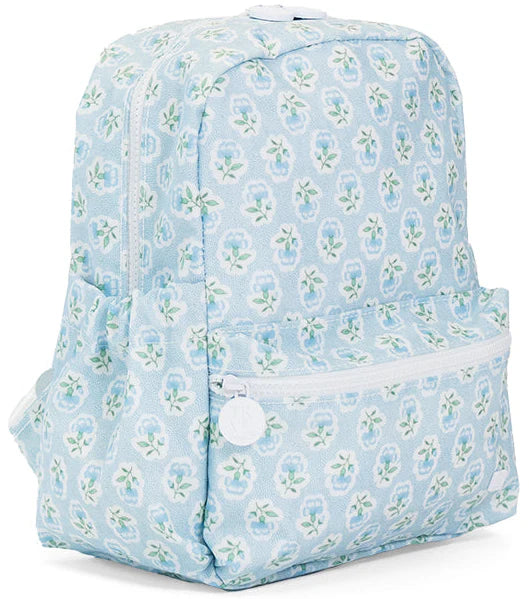 Blue Petite Fleur Mini Backpacker