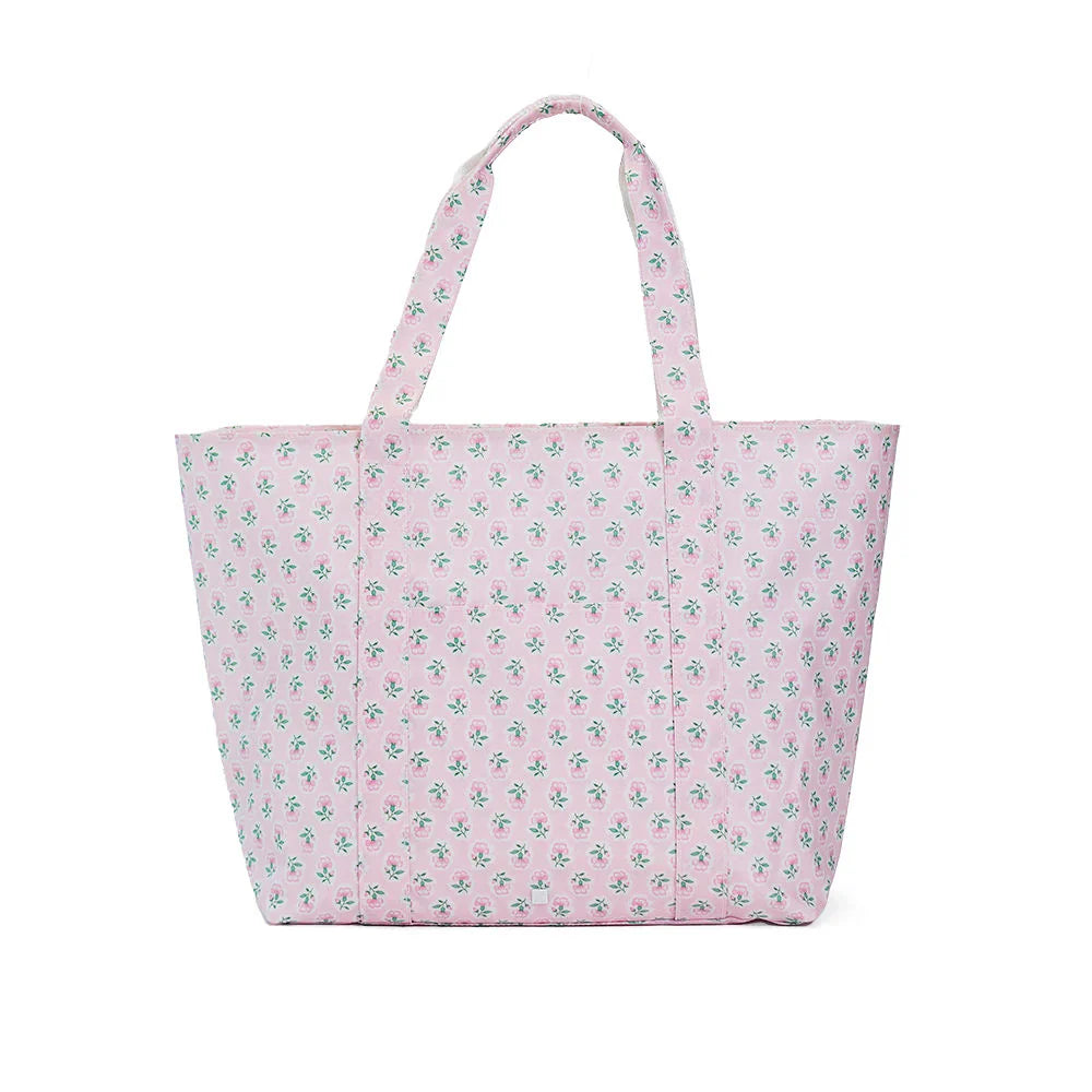 Jumbo Tote XL- Petite Fleur Pink