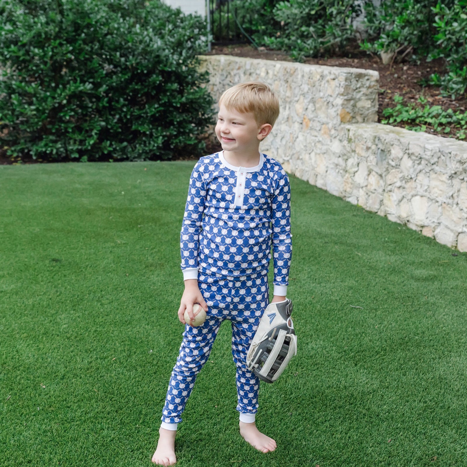Jack Boys' Pajama Pant Set - Up at Bat Baseball