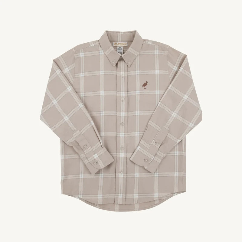 Dean's List Dress Shirt- Thompson Park Plaid
