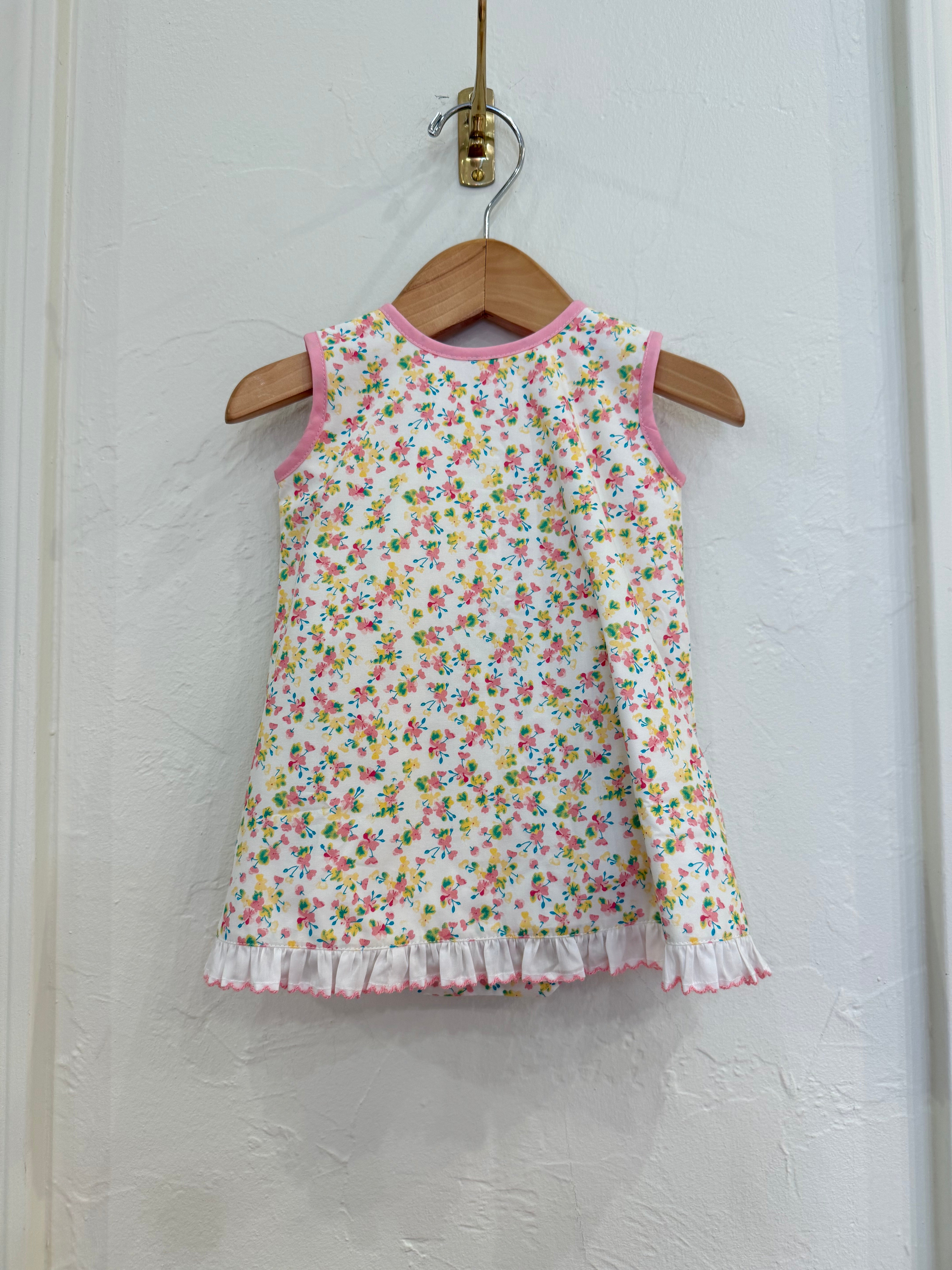 Diaper Set- Yellow Floral