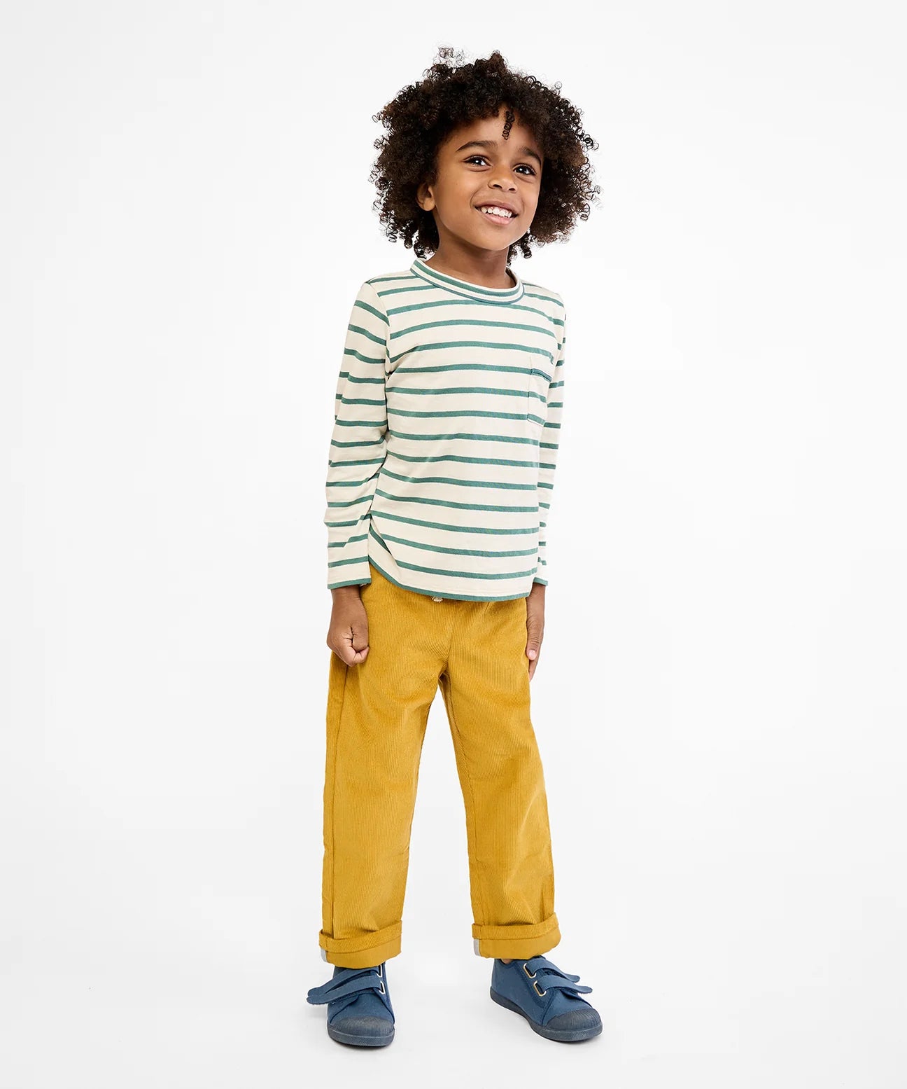 Edward T-Shirt- Pine Stripe