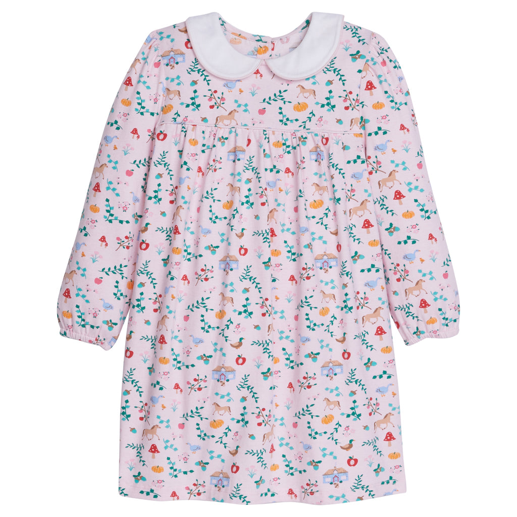 Harvest Print Evelyn Dress