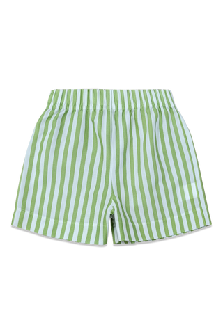 Bermuda Stripe Pocket Tee + Retro Shorts