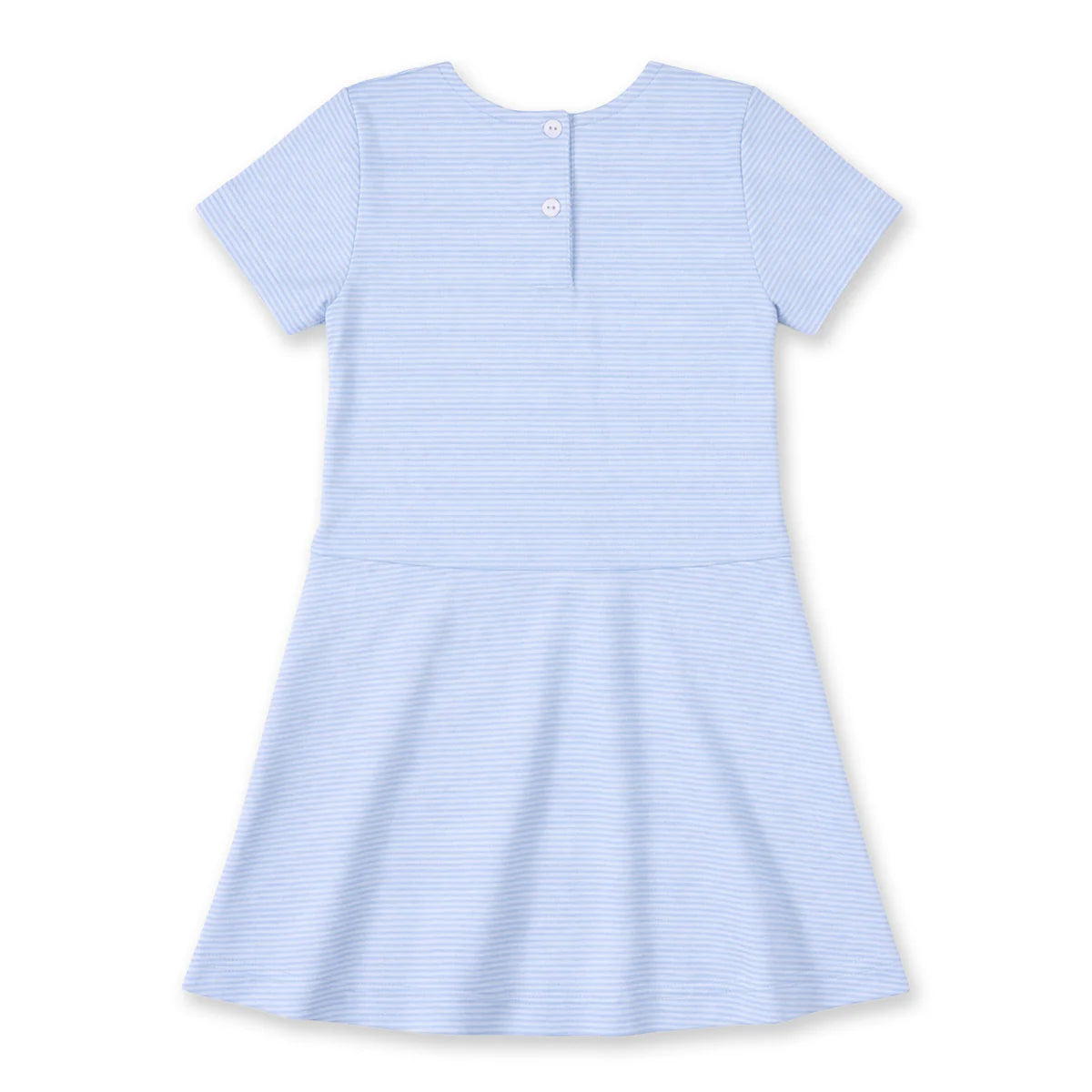 Stripe Knit Dress with Crayons