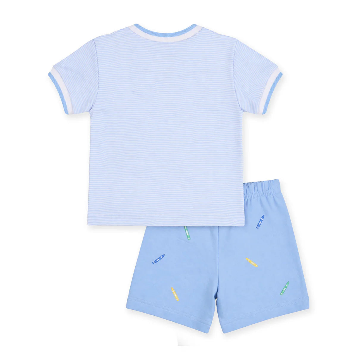 Knit Short Set with School Supplies