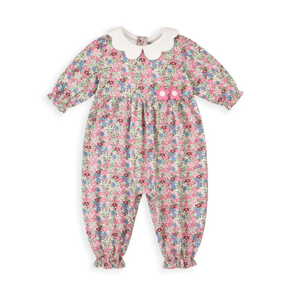 Floral Knit Longall with Flowers