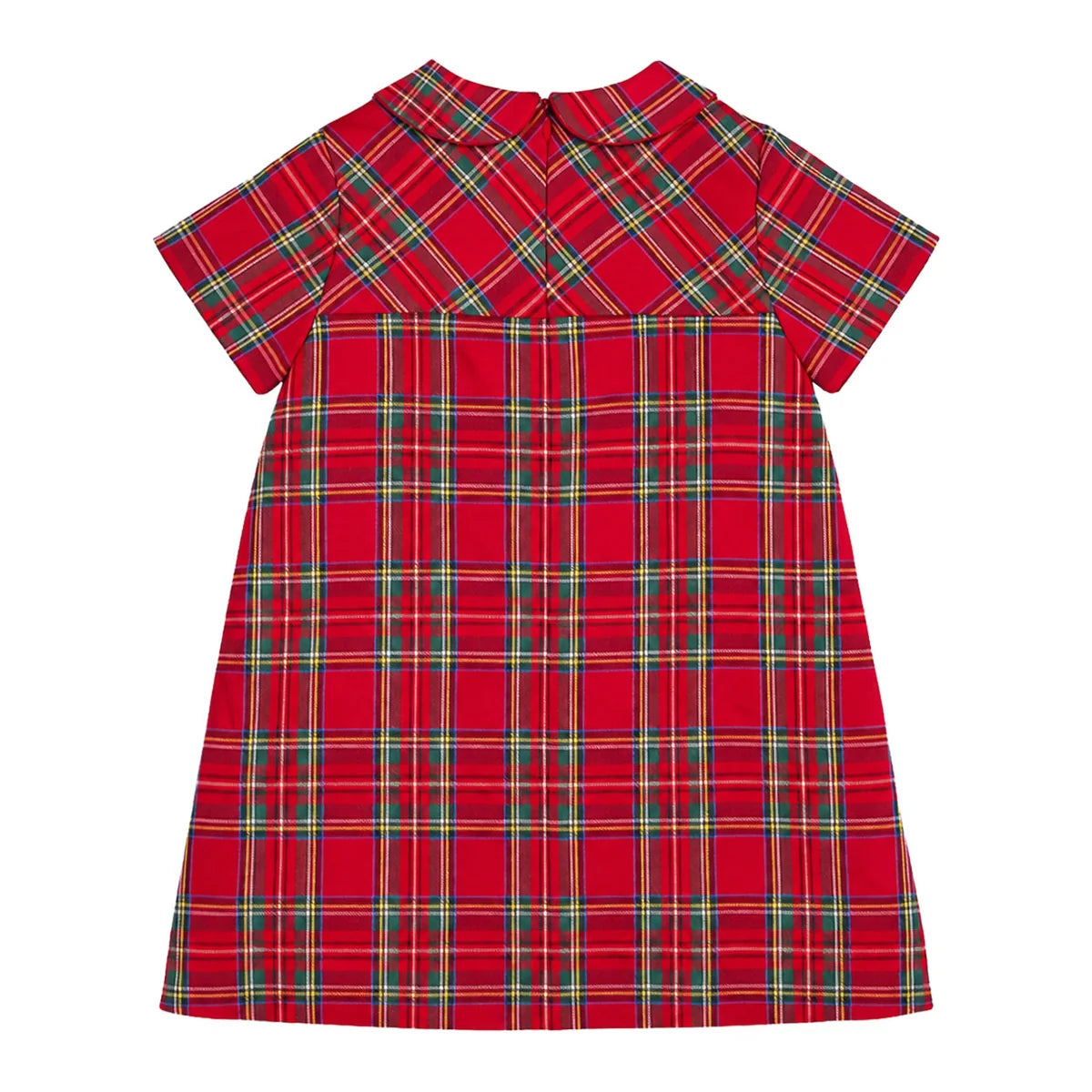 Plaid Dress with Buttons
