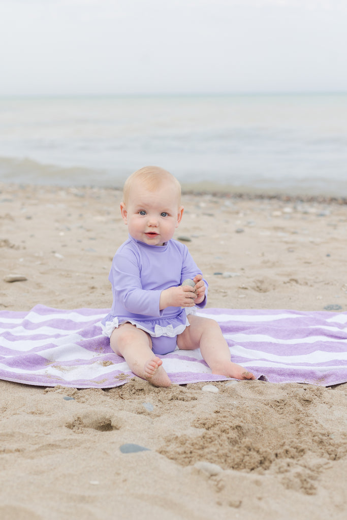 Rashguard Onesie with Bows