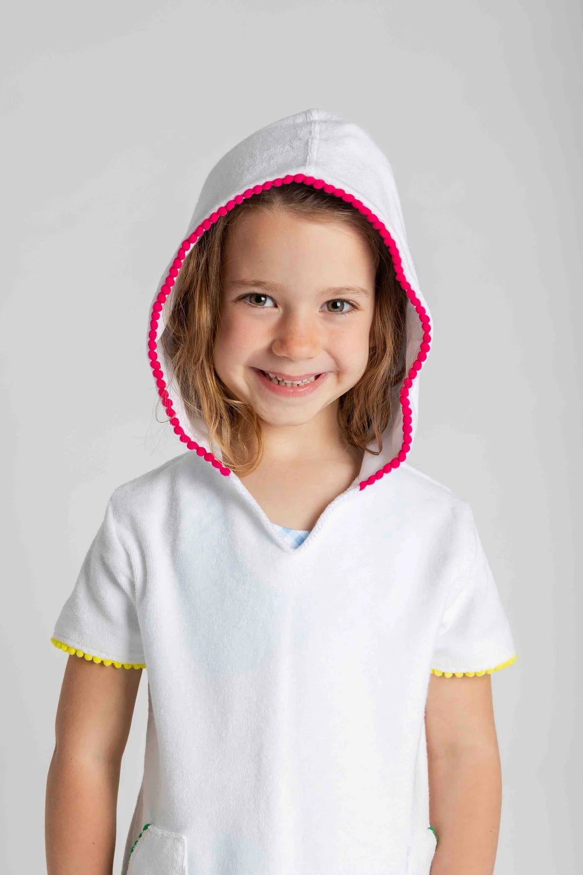 Terry Coverup With Pom Poms