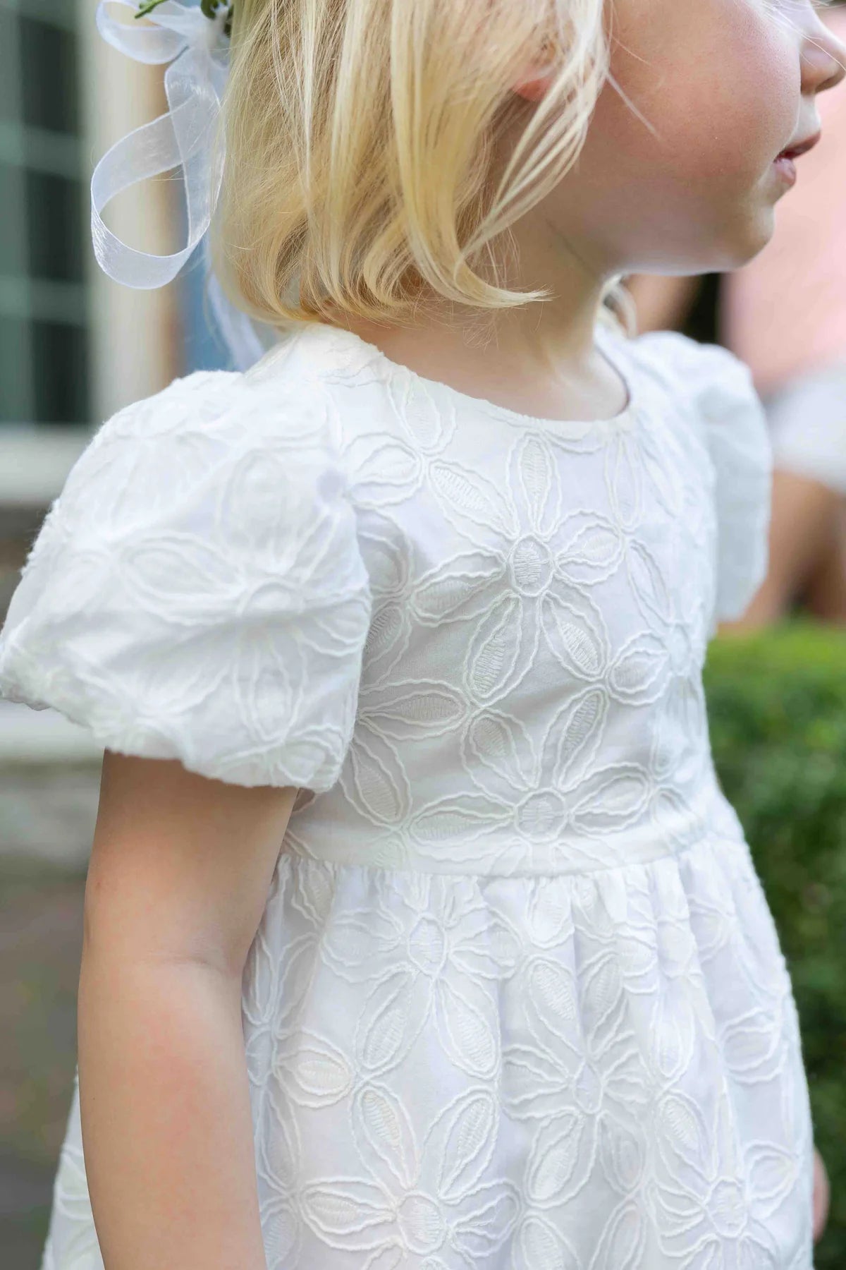 Embroidered Floral Dress