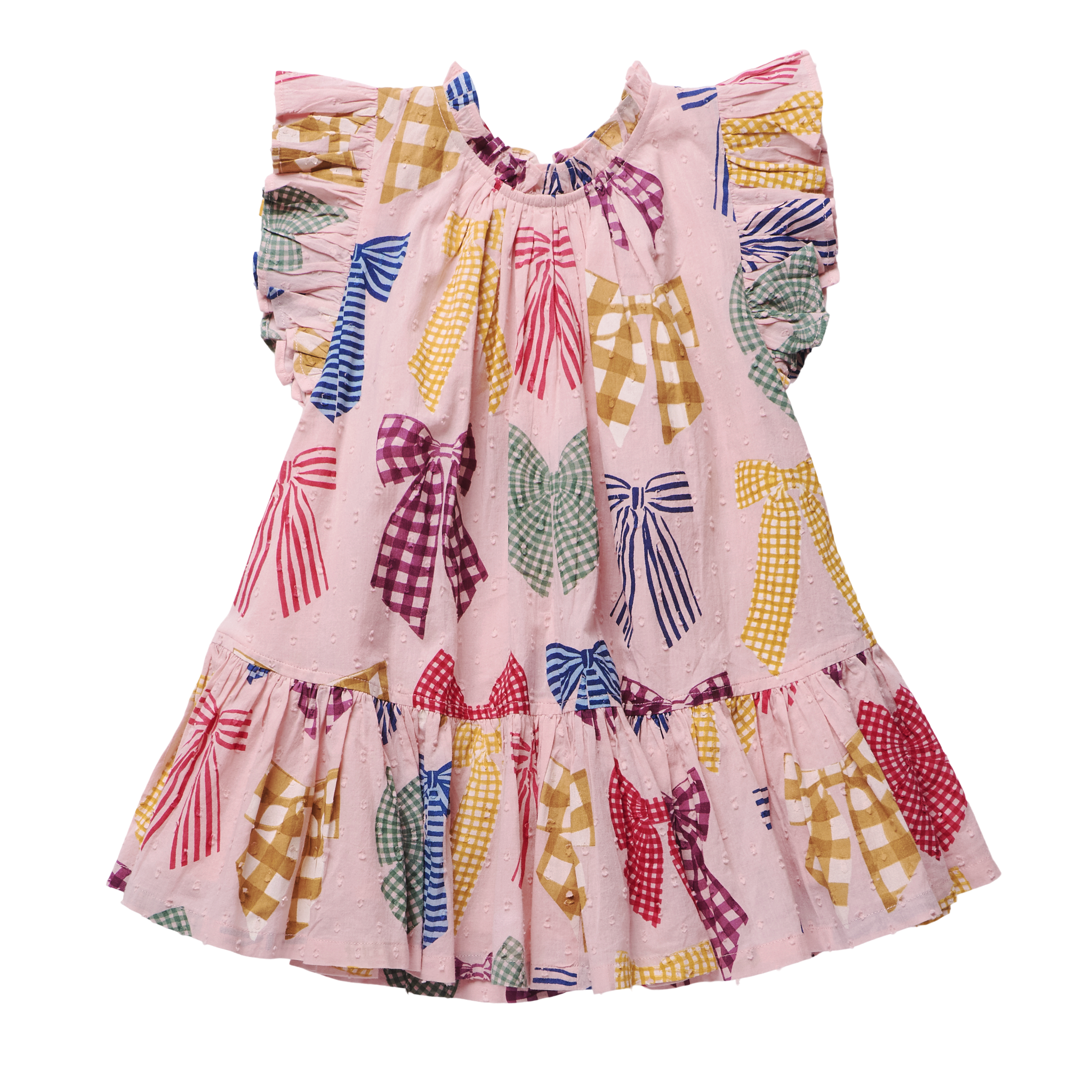 Harper Dress - Patterned Bows