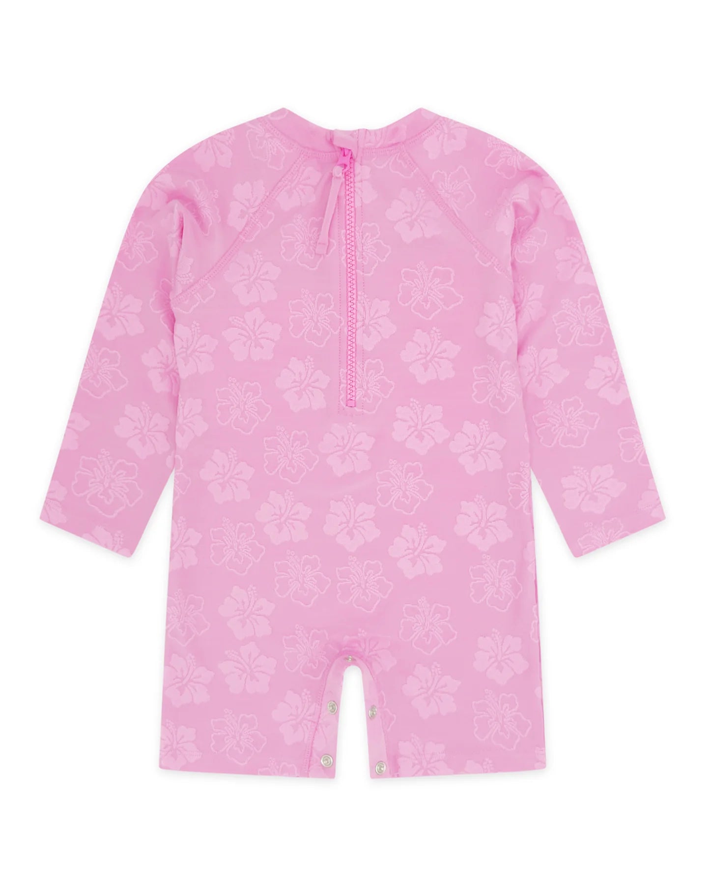 Cali Rashguard Surf Suit - Pop Pink