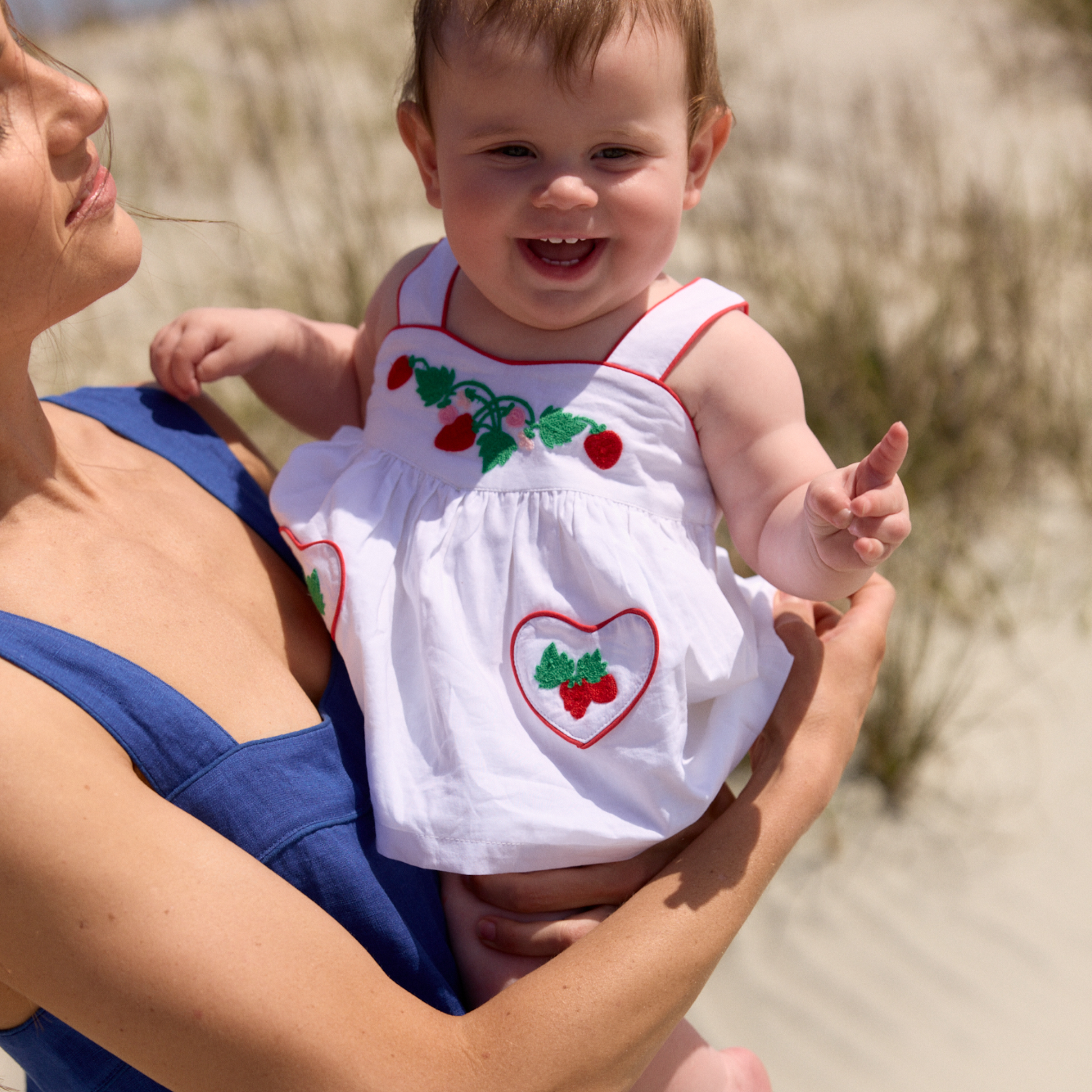 Baby Girls Heart Pocket Tank & Bloomer Set (Pre-Order)