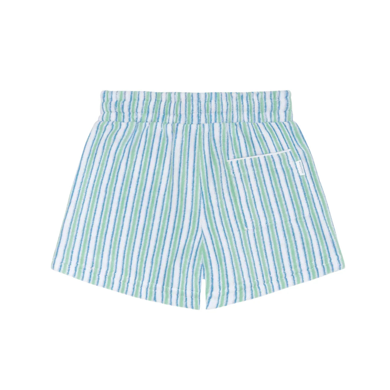 boys tamarin stripe french terry short